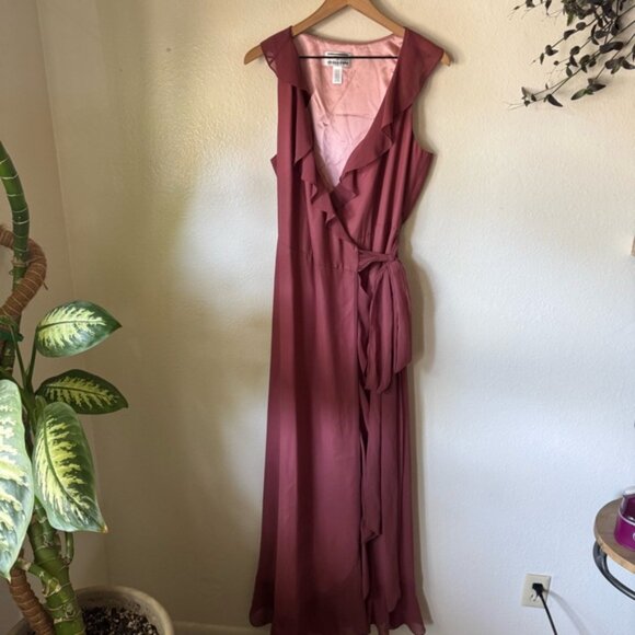 BHLDN x Donna Morgan | Juilliard Wrap Maxi Dress - Picture 2 of 7